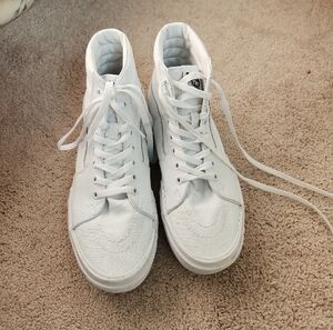 Vans White High-Top Sneakers